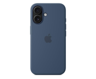 APPLE Silikonowe etui MagSafe do iPhone 16 denim - 1278581 - zdjęcie 4